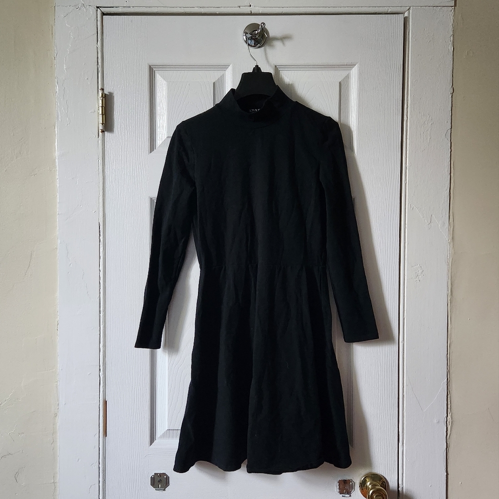 GAP Turtleneck Fit & Flare Dress